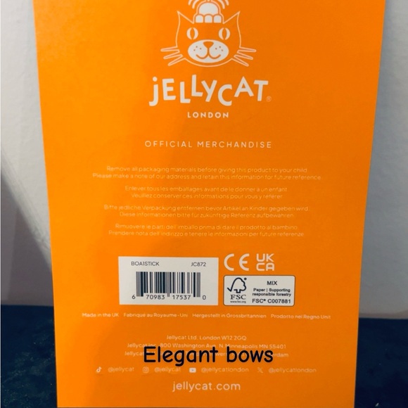 Jellycat Bartholomew Junior Pilot outfit Bundle UK EXCLUSIVE with Pin and Sticke - Picture 12 of 13